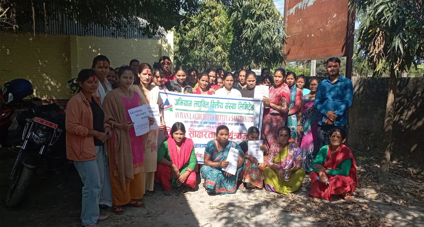 Global Money Week-2023 को अवसरमा अभियान लघुवित्त वित्तीय संस्था द्धारा वित्तीय साक्षरता कार्यक्रम आयोजना